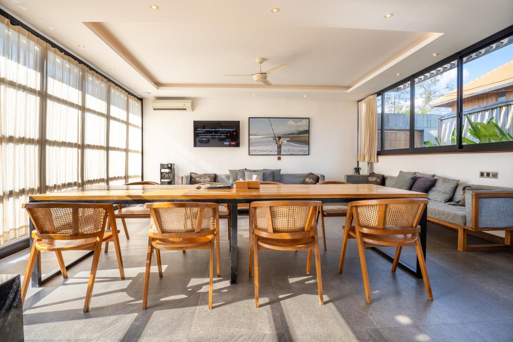 Brand New 5 Bedroom Villa Enclosed Living Room Canggu Экстерьер фото